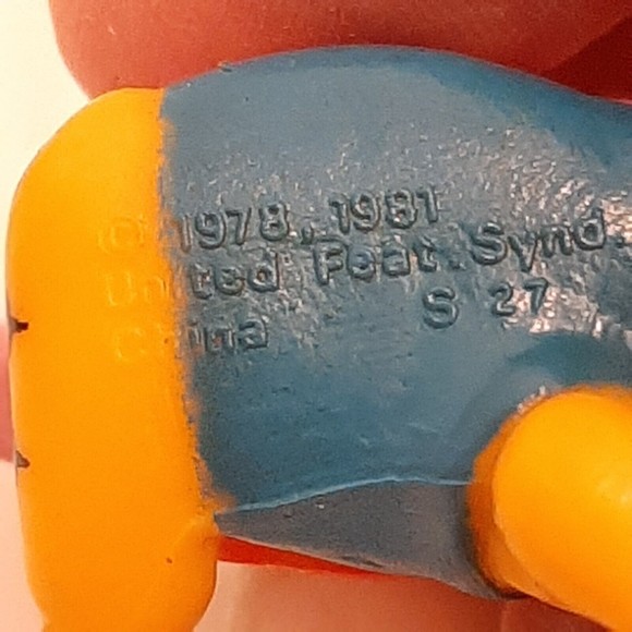 Lot of Vintage Garfield the Cat PVC Toy Figures 1978/1981 Scooters Odie - Picture 8 of 14